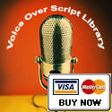 voice over recording scripts