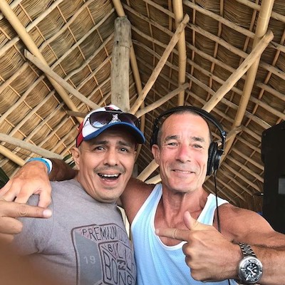 Jeff Bone had the time of his life spinning at Mantamar Beach Club, Puerto Vallarta, Mexico ∙Special thanks to superstar DJ Hoolio KMacho for all his love and support!