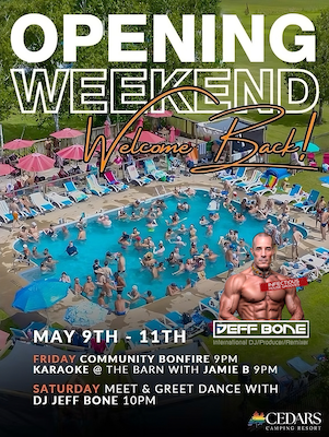 Opening Weekend Bash - Club Cedars