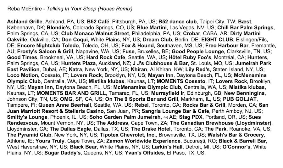 CLUB Rotation